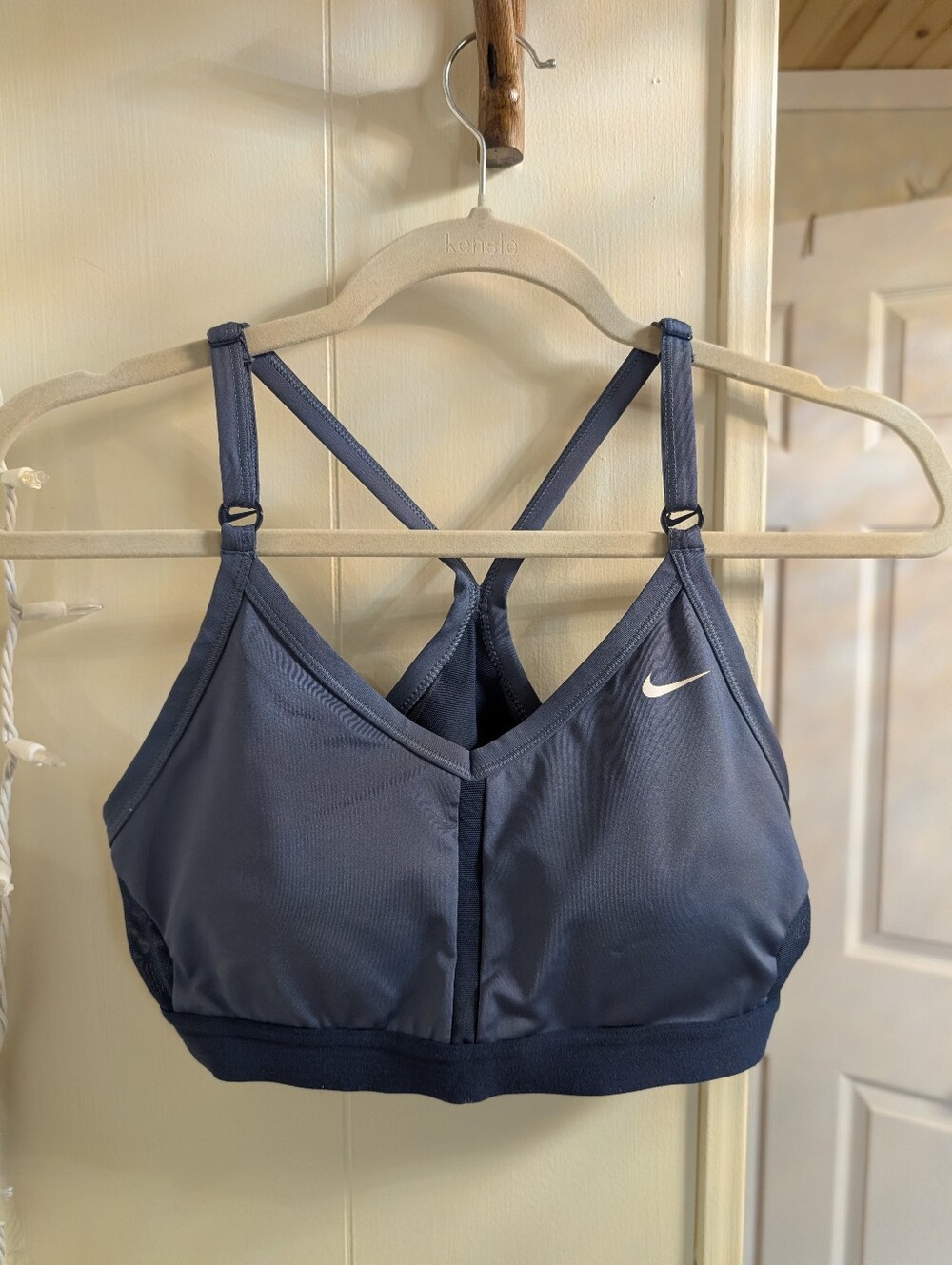 Nike Blue Sports Bra Large